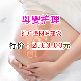 广东月嫂网站建设母婴护理公司网站建设推广