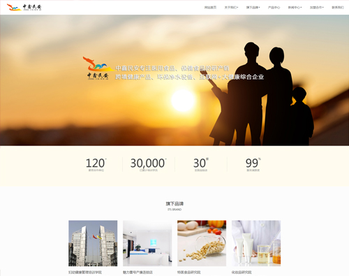 上海健康产业品牌网站