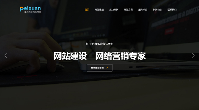 沛宣网络响应式网站正式上线