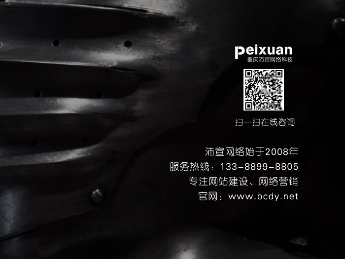 重庆网站建设如何选择网络公司